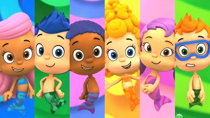 KARAKTER DAN PINGISI SUARA BUBBLE GUPPIES