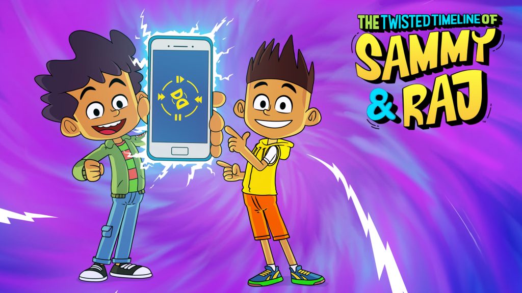 The Twisted Timeline of Sammy & Raj Animasi dengan Sentuhan Budaya dan Sains
