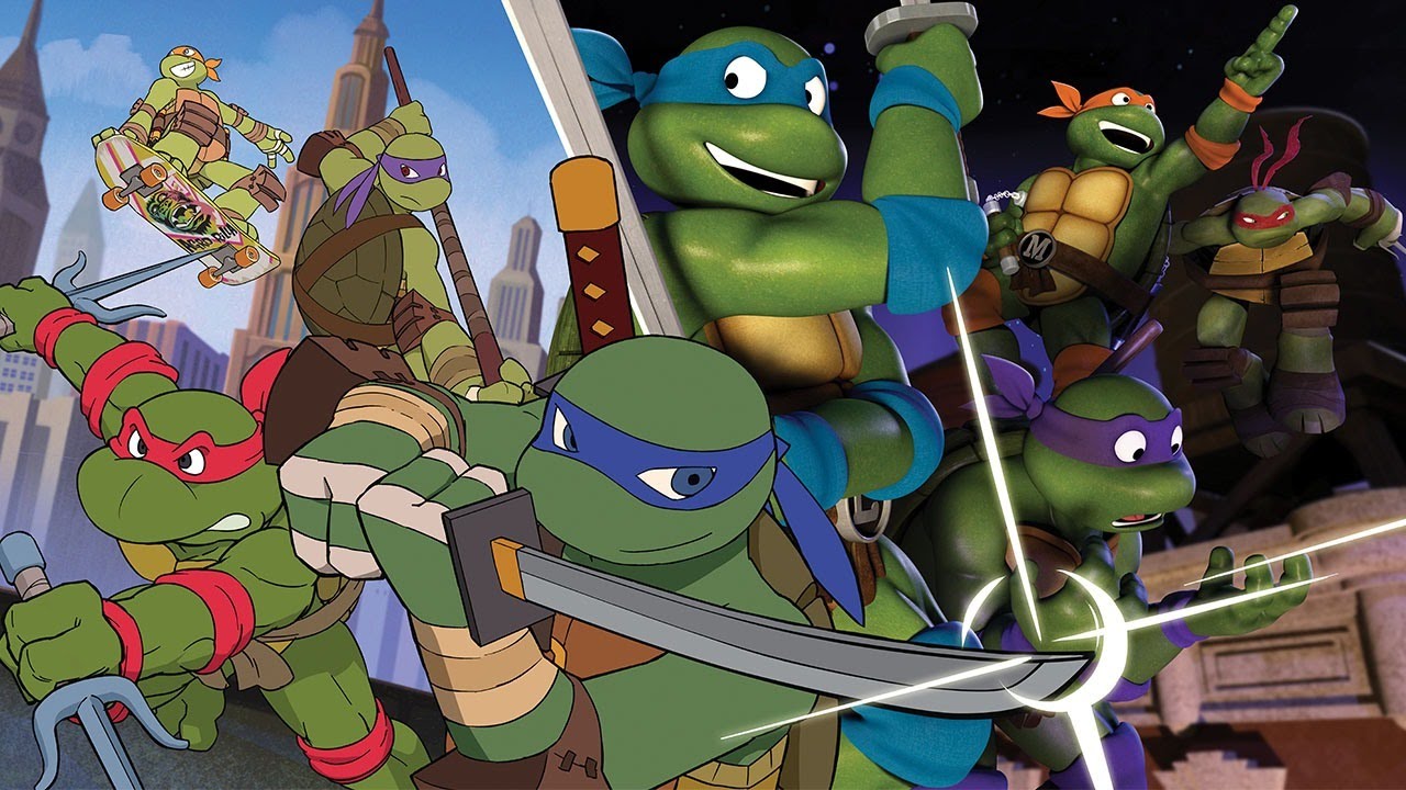 KARAKTER FILM ANIMASI NICKELODEON TEENAGE MUTANT NINJA Turtles